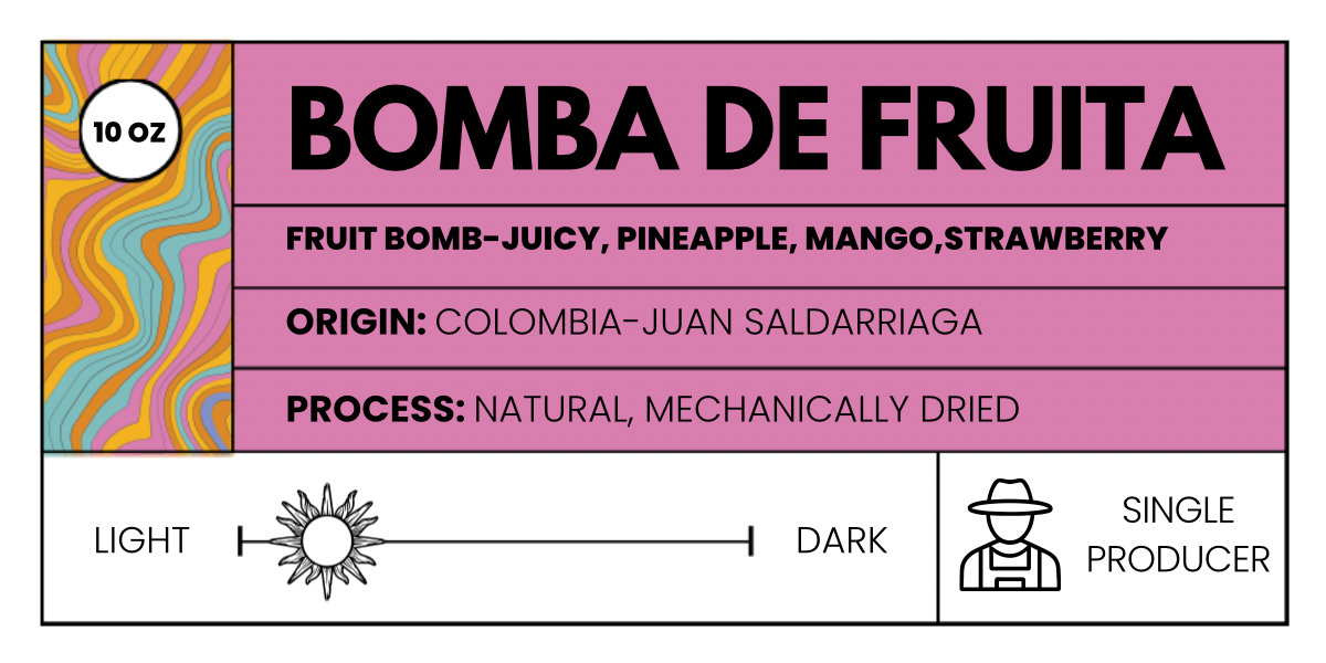 Colombia Bomba de Fruta Natural